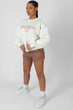 Colorado Springs Oversized Sweatshirt Ecru -LoafLuxe Shop StudioSession 783copy