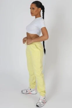Seam Front 90S Jogger Lemon -LoafLuxe Shop StudioSession 926 3