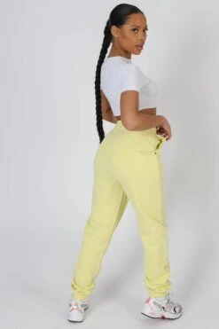 Seam Front 90S Jogger Lemon -LoafLuxe Shop StudioSession 930 3
