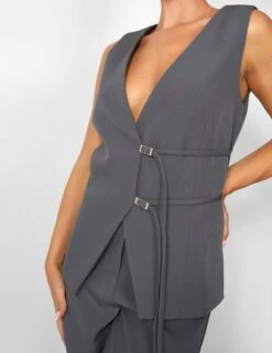 Public Desire Kaiia Wide Leg Cargo Trousers In Charcoal Grey 15 Public Desire Kaiia Wide Leg Cargo Trousers In Charcoal Grey -LoafLuxe Shop casey03.084434copy