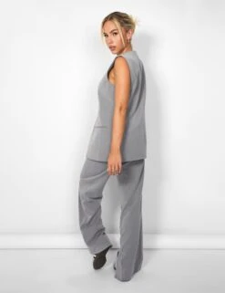 Kaiia Tailored Trousers Grey -LoafLuxe Shop casey03.084951 0b1cd789 1ace 4a27 9d0a f6ffb37f1884