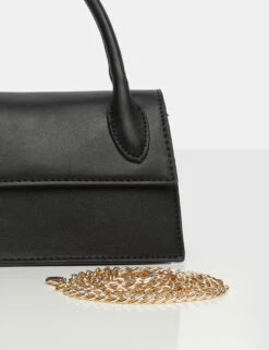 The Hailey Black PU One Handle Mini Bag -LoafLuxe Shop detail 731ac64f 4eb3 4604 9134 9484dda059a3