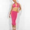 Slinky Midi Skirt Pink -LoafLuxe Shop kaiia02.050245 1a368eb2 7378 46f2 a45b 2bb326762a7e