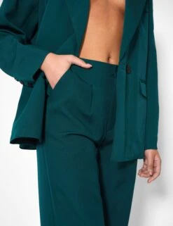 Dad Trousers Forest Green -LoafLuxe Shop kaiia20741