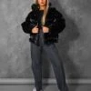 High Shine Holographic Oversized Puffer Black -LoafLuxe Shop kaiiajan000231Jan262023copy