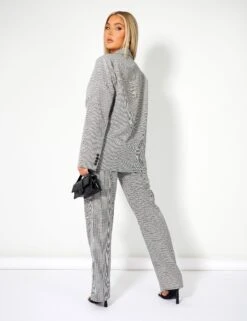 Houndstooth Blazer -LoafLuxe Shop kaiiajan202300382copy