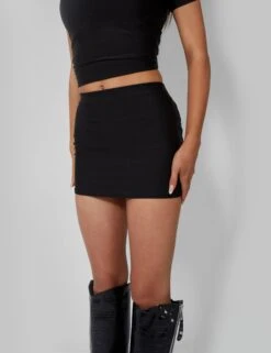 Second Skin Mini Skirt Black -LoafLuxe Shop pdc21.034130Mar212023copy